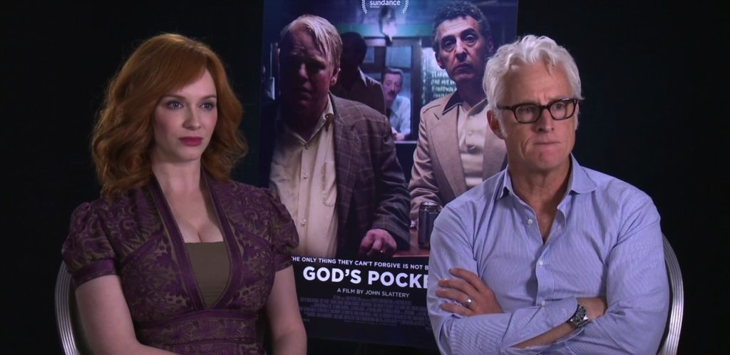 Interview: John Slattery and Christina Hendricks Talk ‘Mad Men’ and Working with Philip Seymour Hoffmann on ‘God’s Pocket’